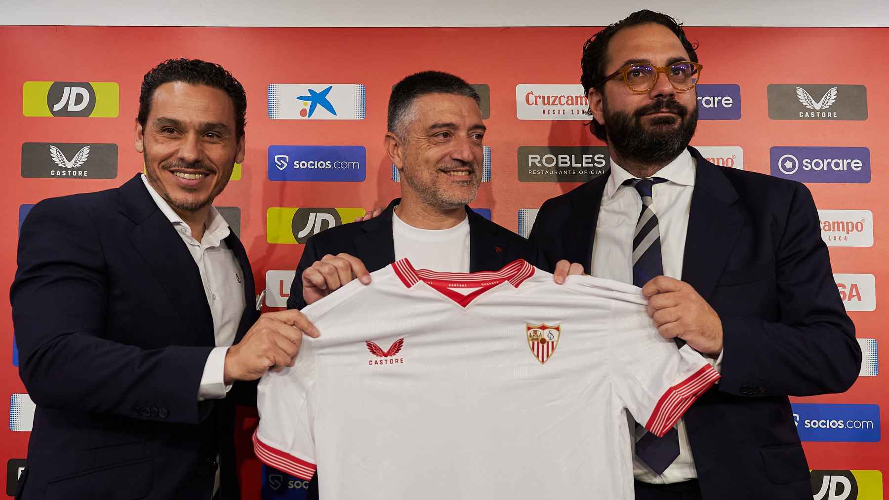 Presentación de García Pimienta con el Sevilla FC | Salvador López Medina para El MIRA