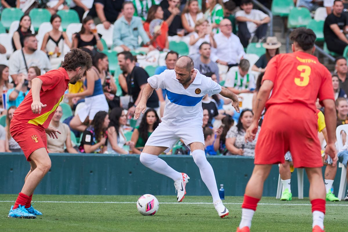 Joaquín durante el Partido de la Alegría | Salvador López Medina para El MIRA