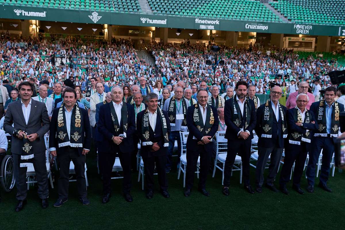 Acto 'Siempre Verdiblancos' en el Benito Villamarín | Salvador López Medina para El MIRA