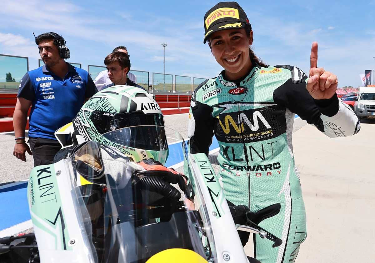 WorldSBK Mundial Femenino de Motociclismo victoria para Maria Herrera