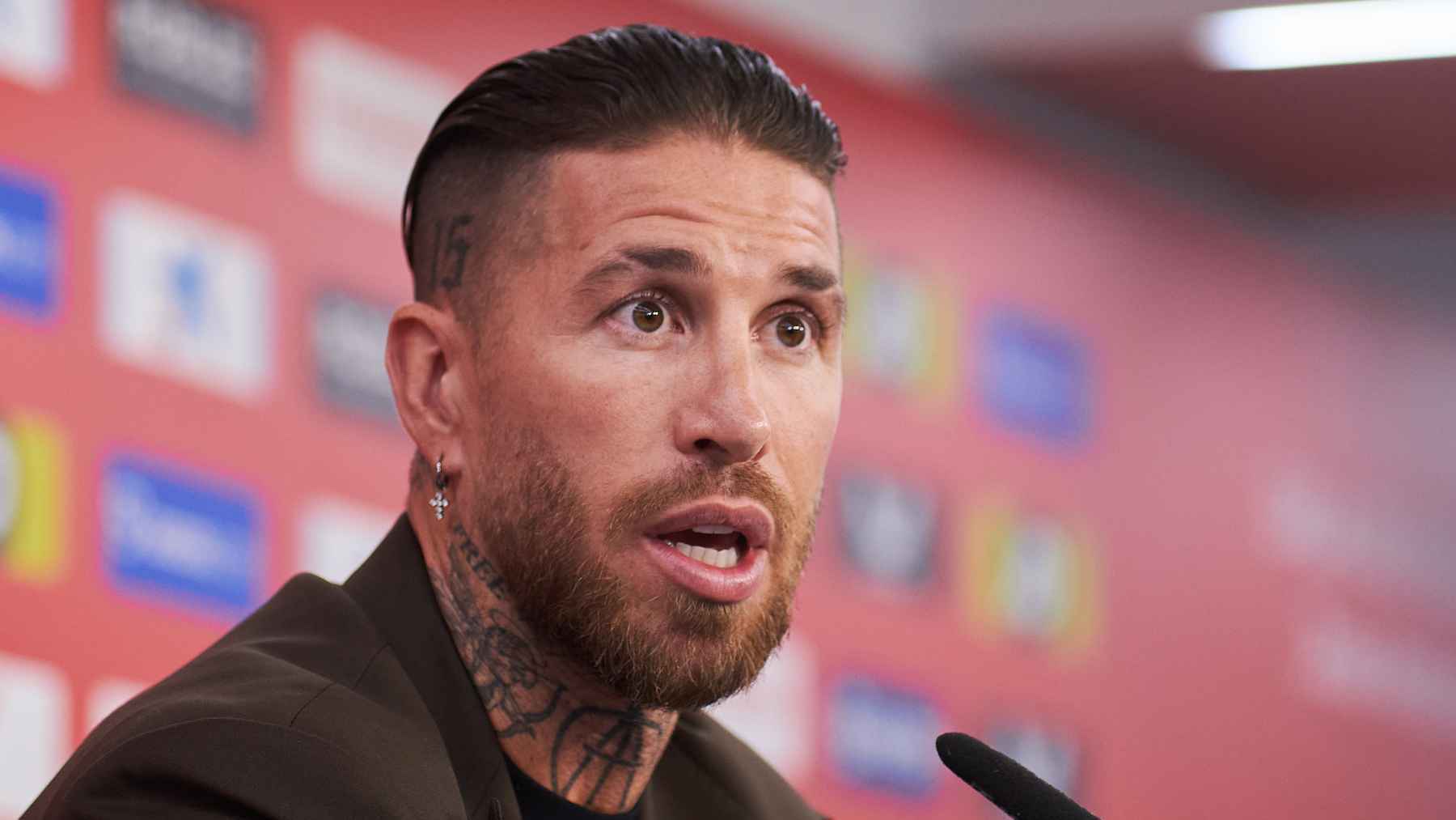 Sergio Ramos durante su despedida con el Sevilla FC | Salvador López Medina para El MIRA