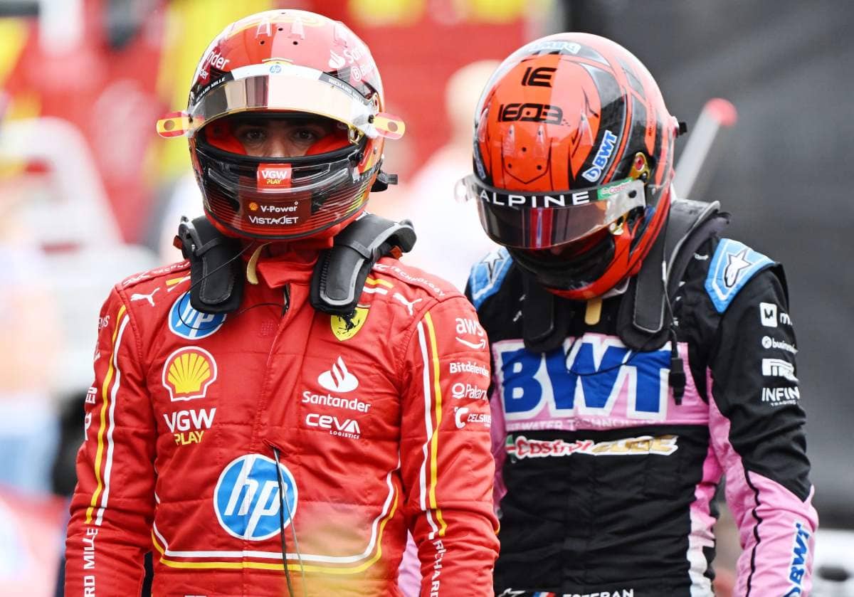 Formula1.com | Carlos Sainz y Esteban Ocon