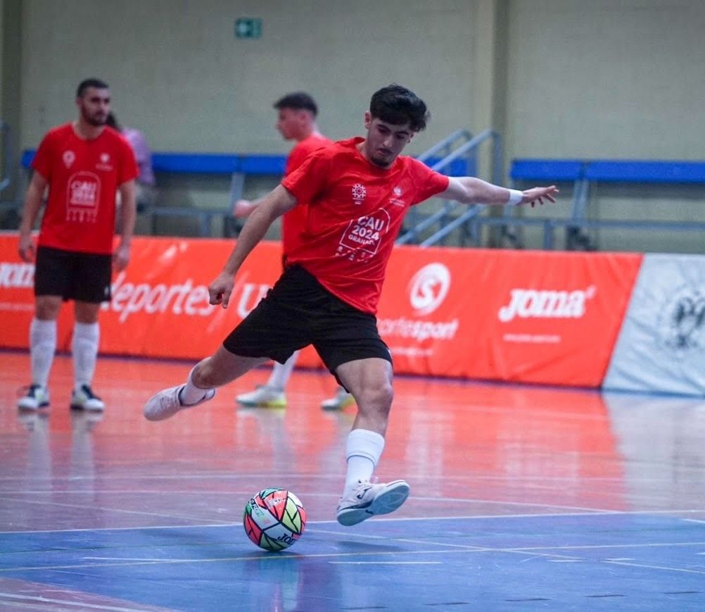 Jaime Fernández, jugador de fútbol sala de la Universidad de Sevilla