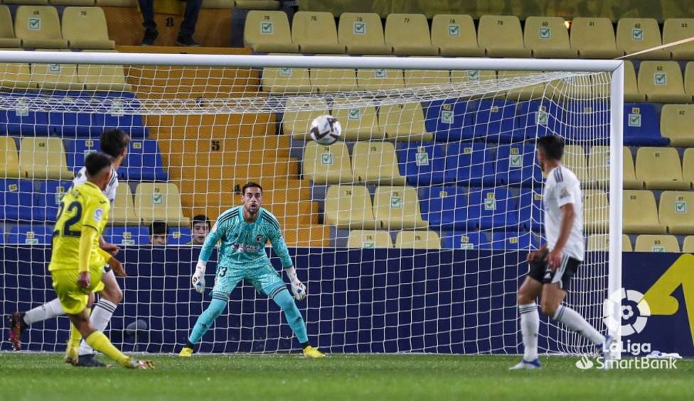 José Antonio Caro durante un Villarreal CF B - Burgos CF | LaLiga