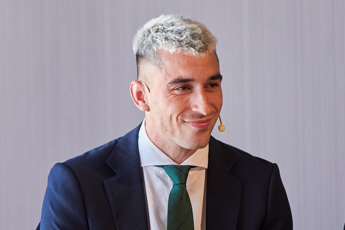 Marc Roca en su presentación con el Real Betis | Salvador López Medina para El MIRA