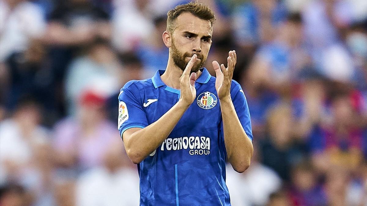 Borja Mayoral, delantero del Getafe CF que ha anotado 17 goles en la temporada 23/24
