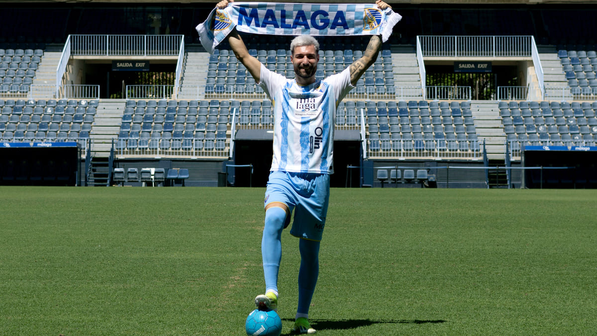 Álex Pastor, primer fichaje del Málaga CF para la temporada 2024/2025