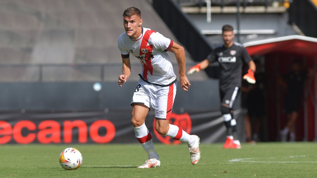 Nikola Maras durante su corta etapa en el Rayo Vallecano
