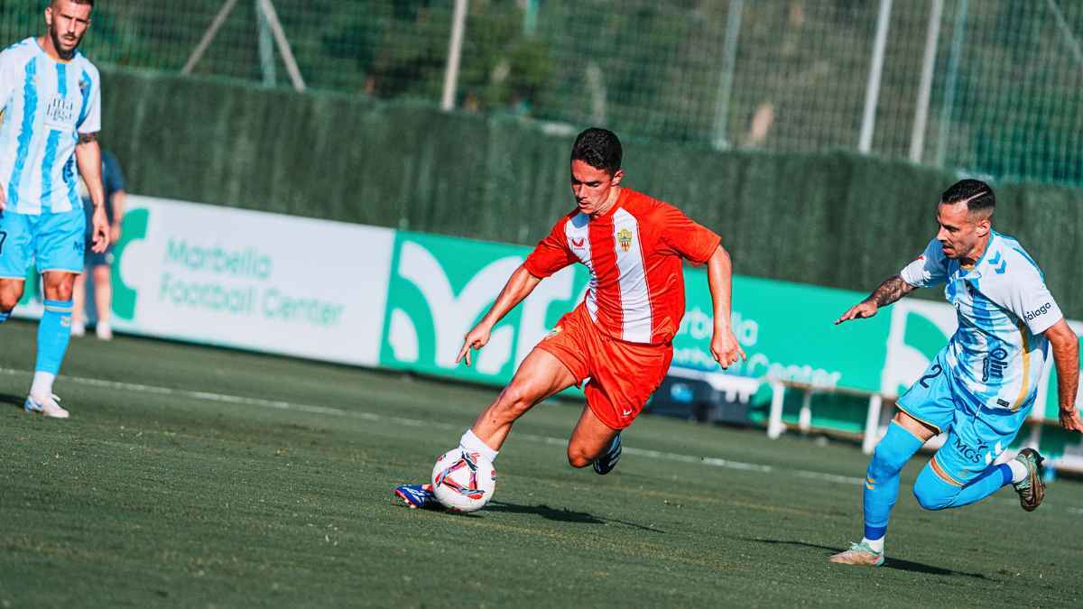 El Málaga CF cae en su primer partido de pretemporada ante la UD Almería