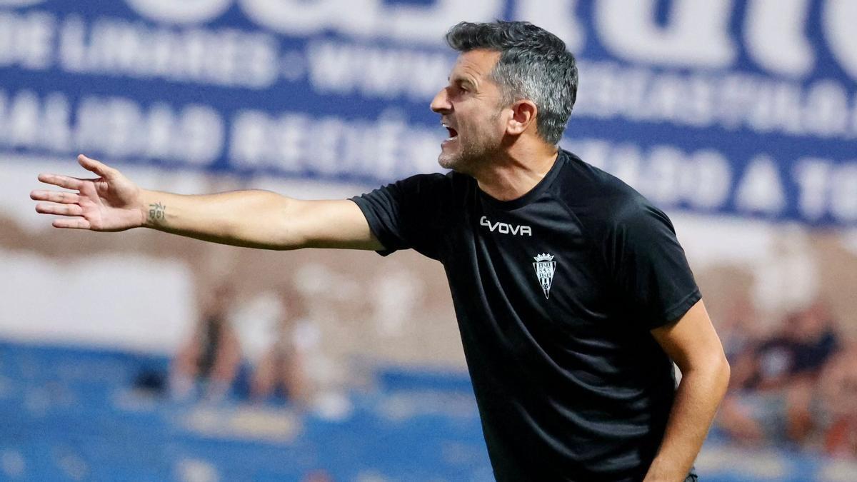 Iván Ania, entrenador del Córdoba CF