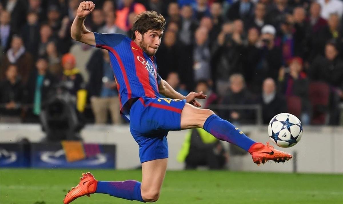 Sergi Roberto ha jugado más de 370 partidos con la camiseta del FC Barcelona