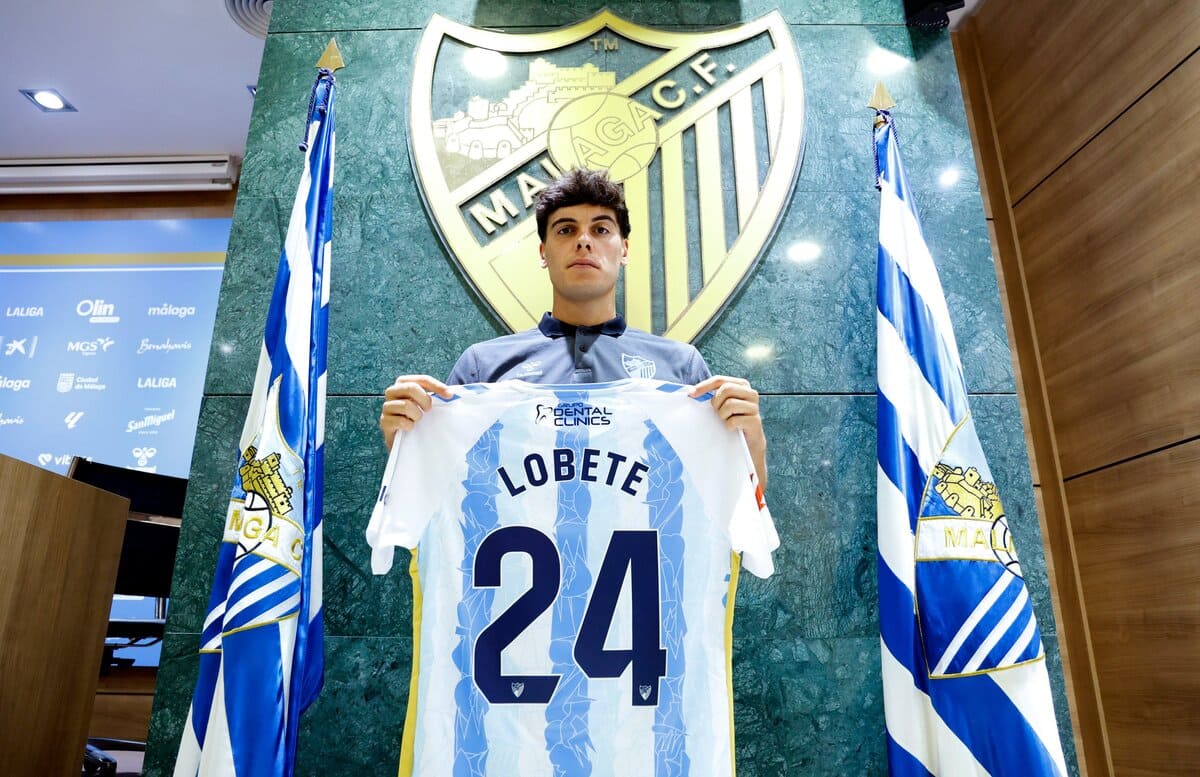 Julen Lobete lucirá el dorsal 24 en el Málaga CF