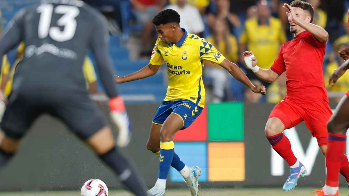 Marvin y Pedrosa en el UD Las Palmas - Sevilla FC | Foto: UD Las Palmas