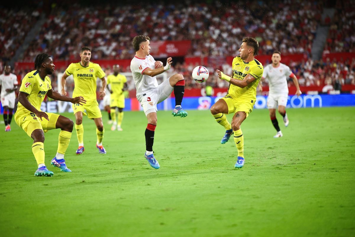 Pedrosa en el Sevilla FC - Villarreal | Samuel López para El MIRA