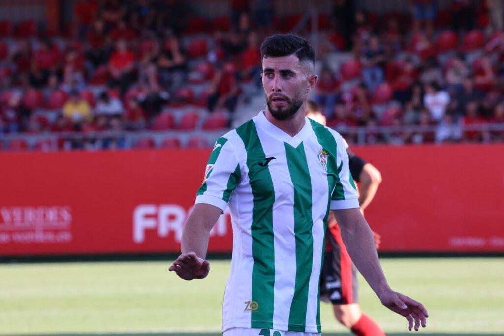 Imagen del primer partido de la temporada entre el Córdoba CF y el CD Mirandés