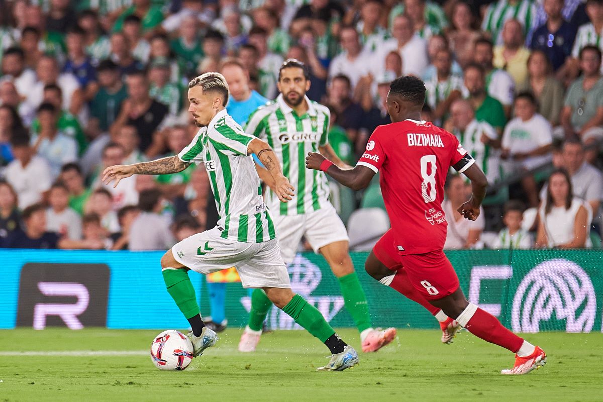 Rodri en el Real Betis - Kryvbas | Salvador López Medina para El MIRA