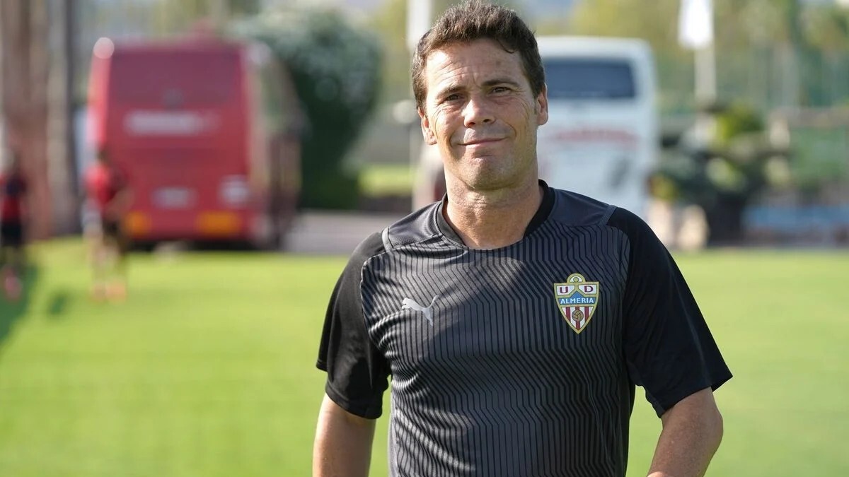 Rubi, entrenador de la UD Almería