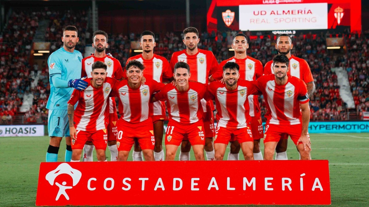 Once titular de la UD Almería ante el Real Sporting | UDA