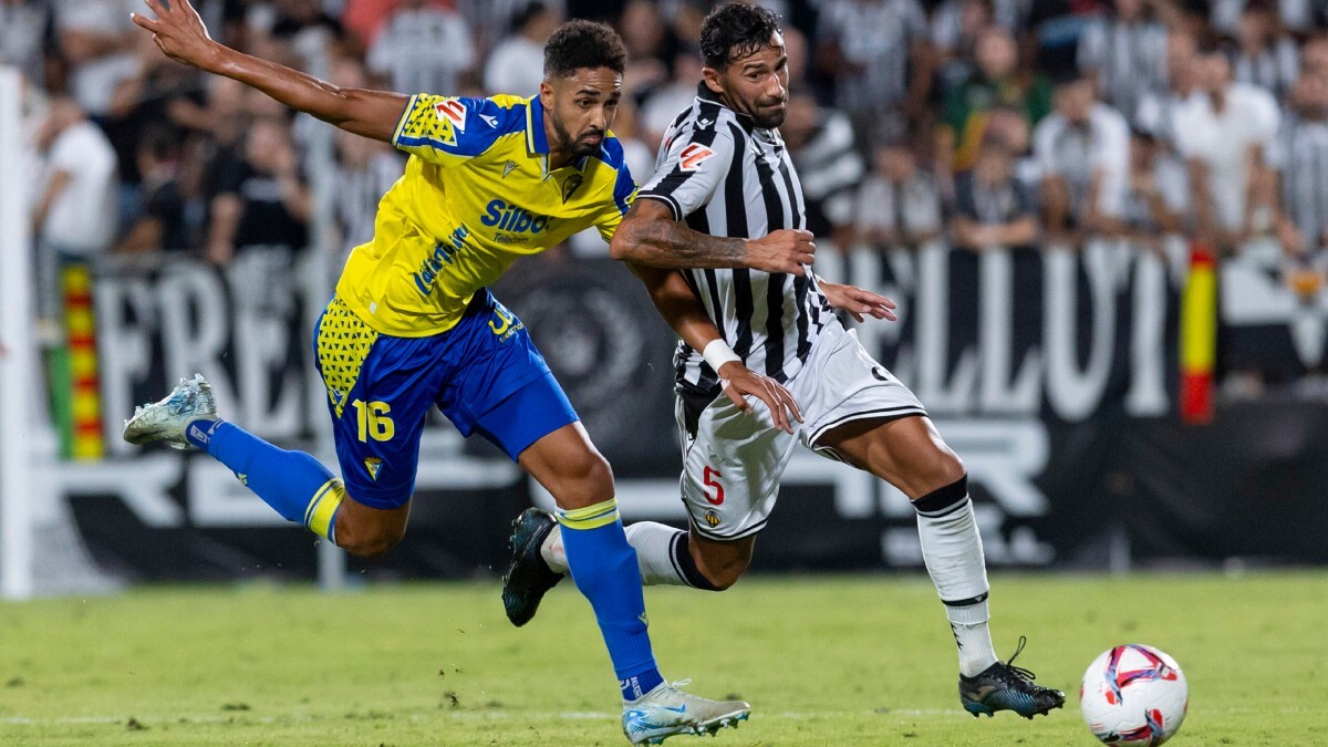 Chris Ramos en el CD Castellón - Cádiz CF