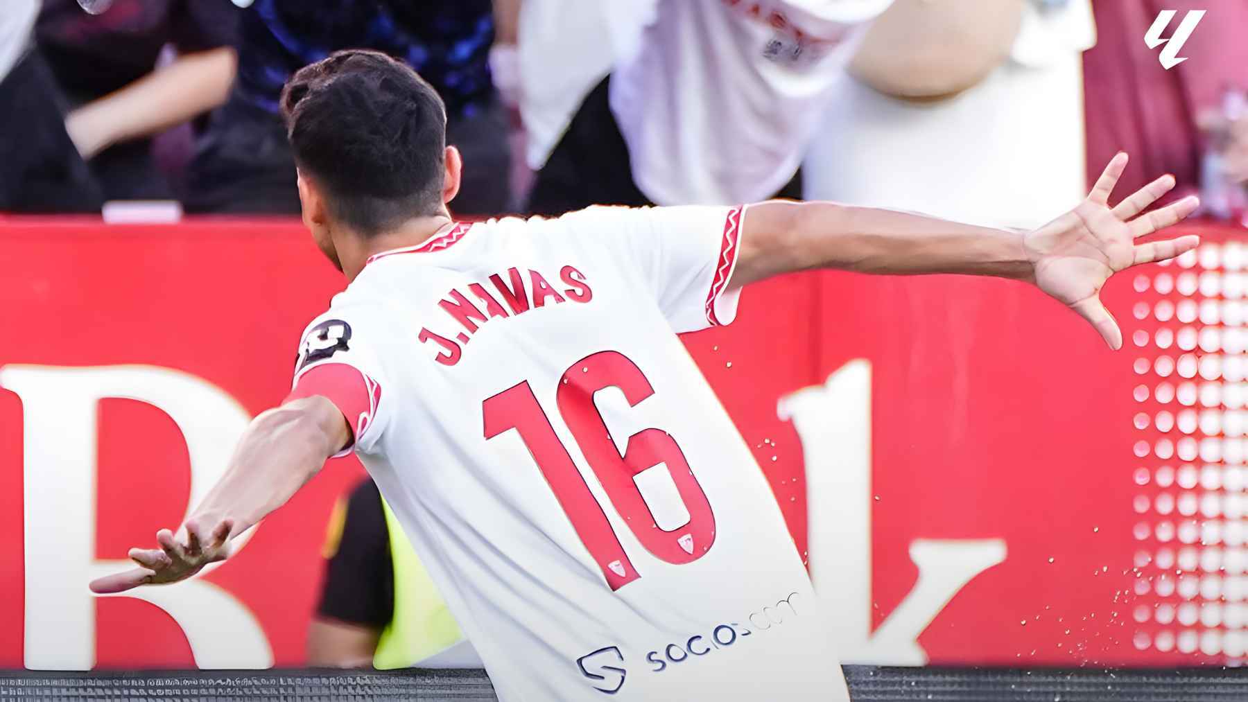 Gol de Jesús Navas en el Sevilla FC - Getafe CF | LaLiga