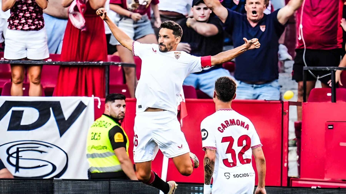 Gol de Jesús Navas en el Sevilla FC - Getafe CF | SFC