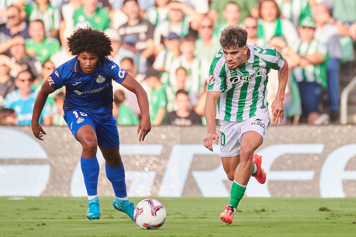 Ez Abde en el Real Betis - Getafe CF | Salvador López Medina para El MIRA