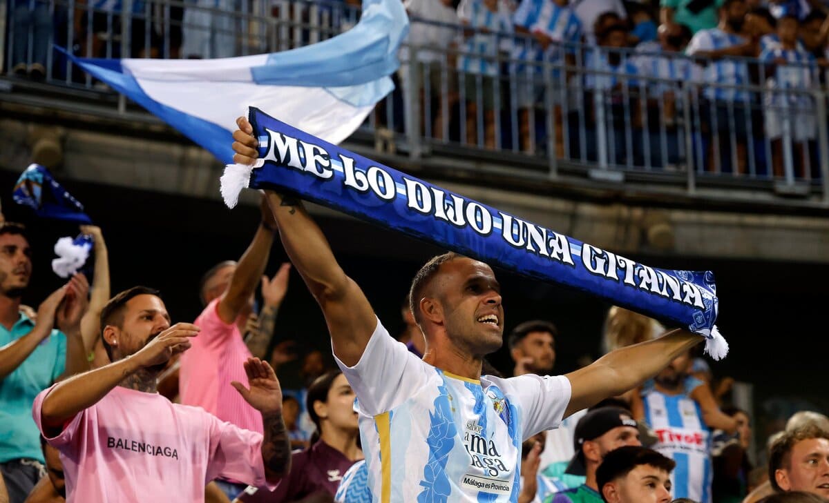Aficionados del Málaga CF