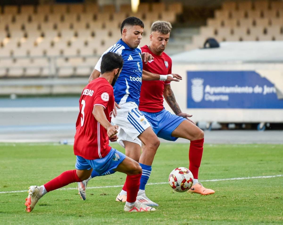 Xerez CD contra el CD Estepona en Chapín | Twitter XerezCD_OFICIAL