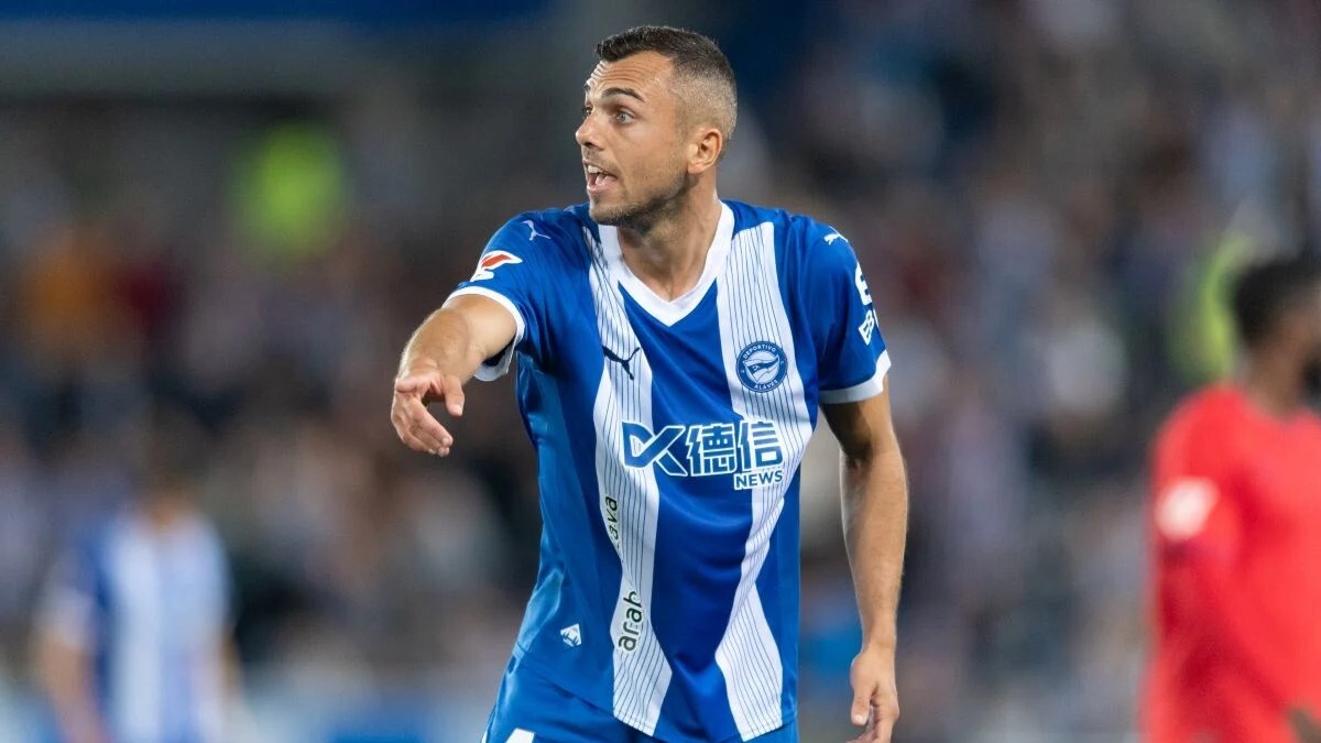 Joan Jordán en el Deportivo Alavés - Sevilla FC | Foto: @Alaves