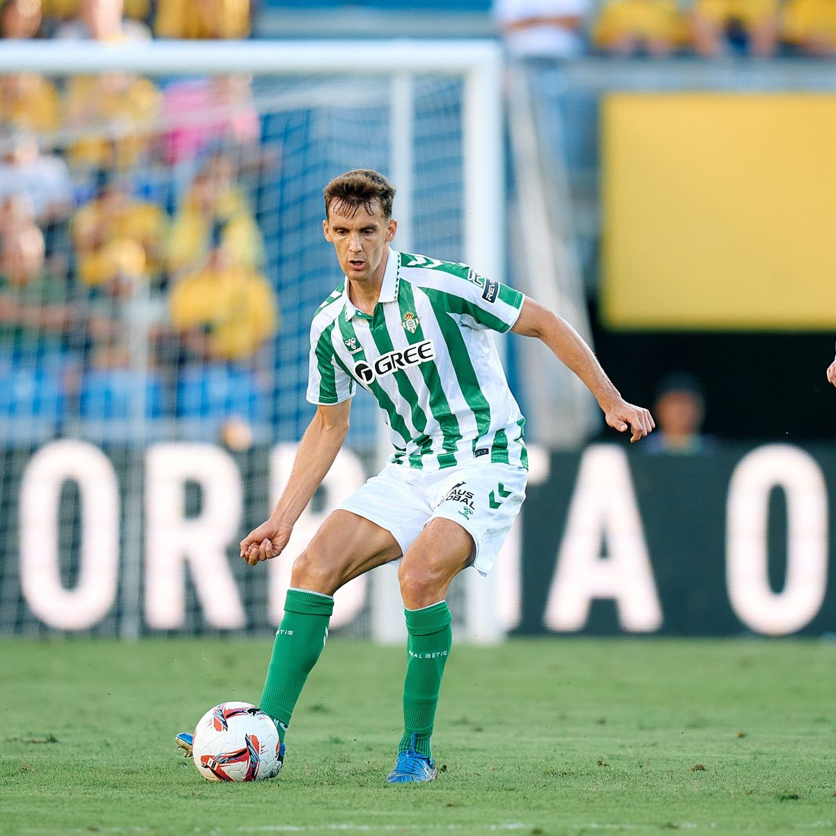 Diego Llorente en Las Palmas - Real Betis | Foto: @RealBetis