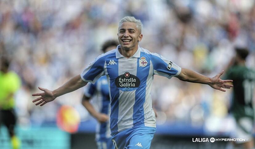 Yeremay Hernández, jugador del Deportivo de la Coruña