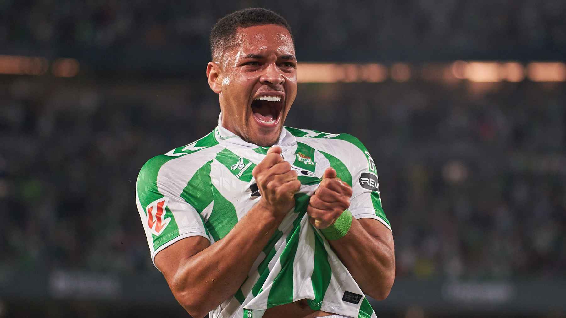 Vitor Roque celebra su gol en el Real Betis - Leganés | Salvador López Medina para El MIRA