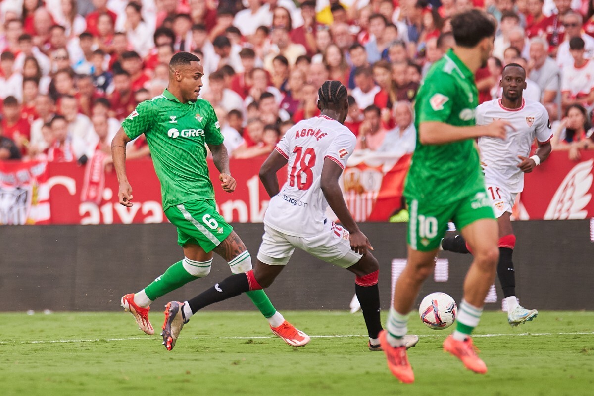 Natan en el Sevilla FC - Real Betis | Salvador López Medina para El MIRA