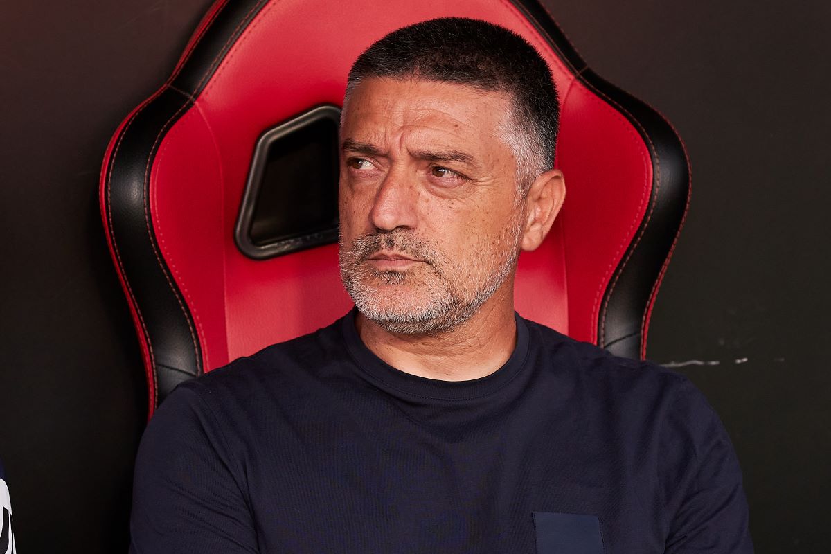 García Pimienta en El Gran Derbi ante el Real Betis | Salvador López Medina para El MIRA