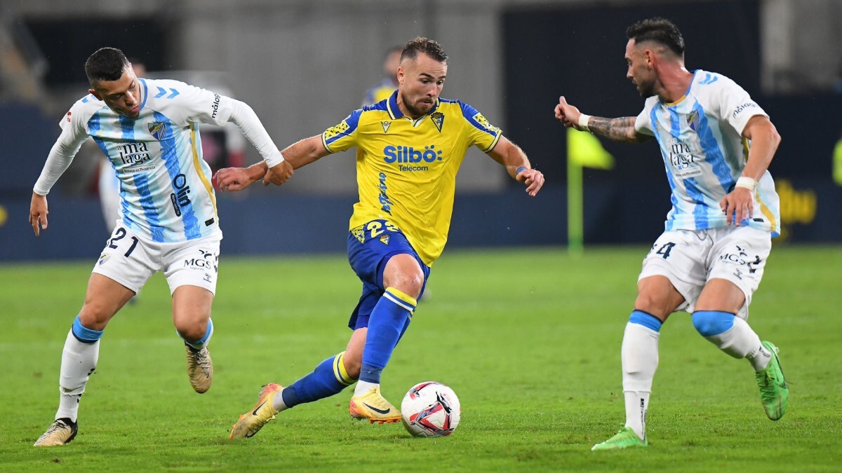 Javi Ontiveros en el Cádiz CF - Málaga CF | TW