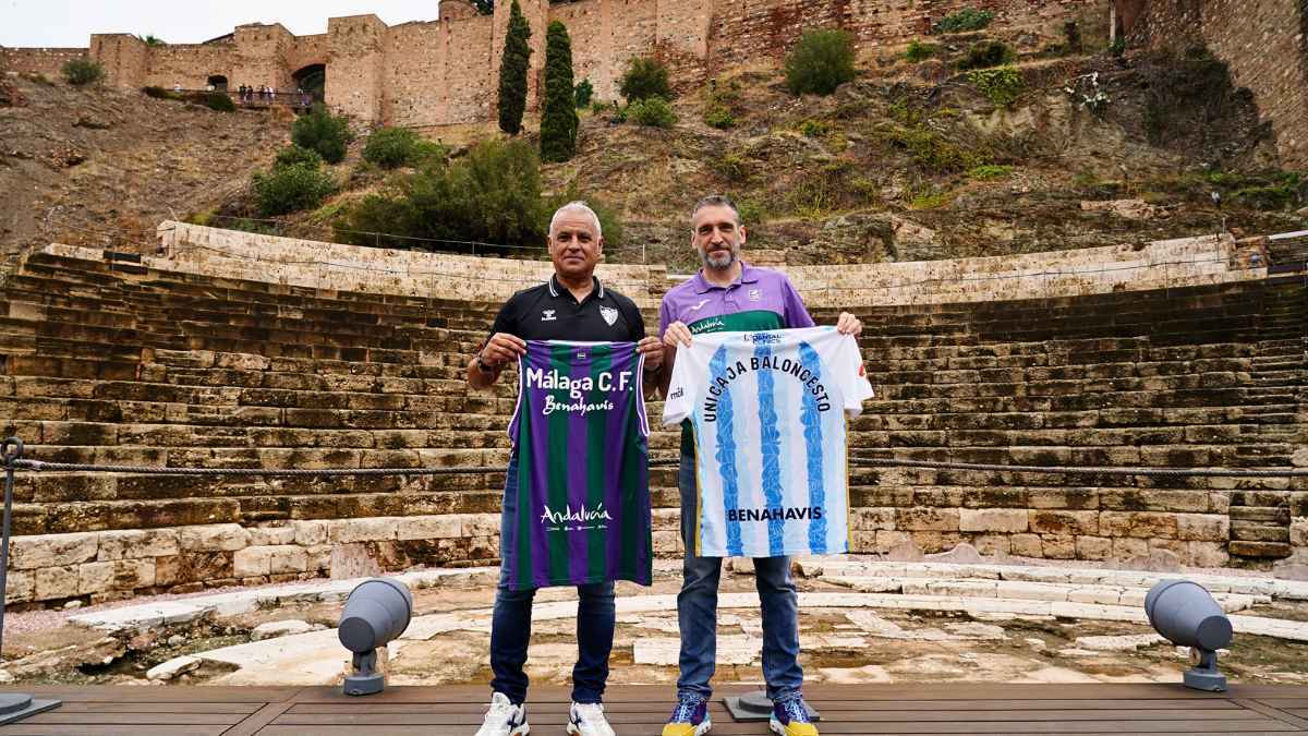 Unicaja Baloncesto y Málaga CF firman su hermanamiento