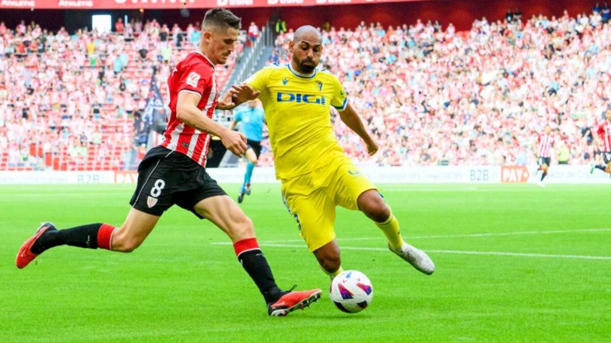 Fali y Oihan Sancet en un Athletic Club - Cádiz CF | ATH