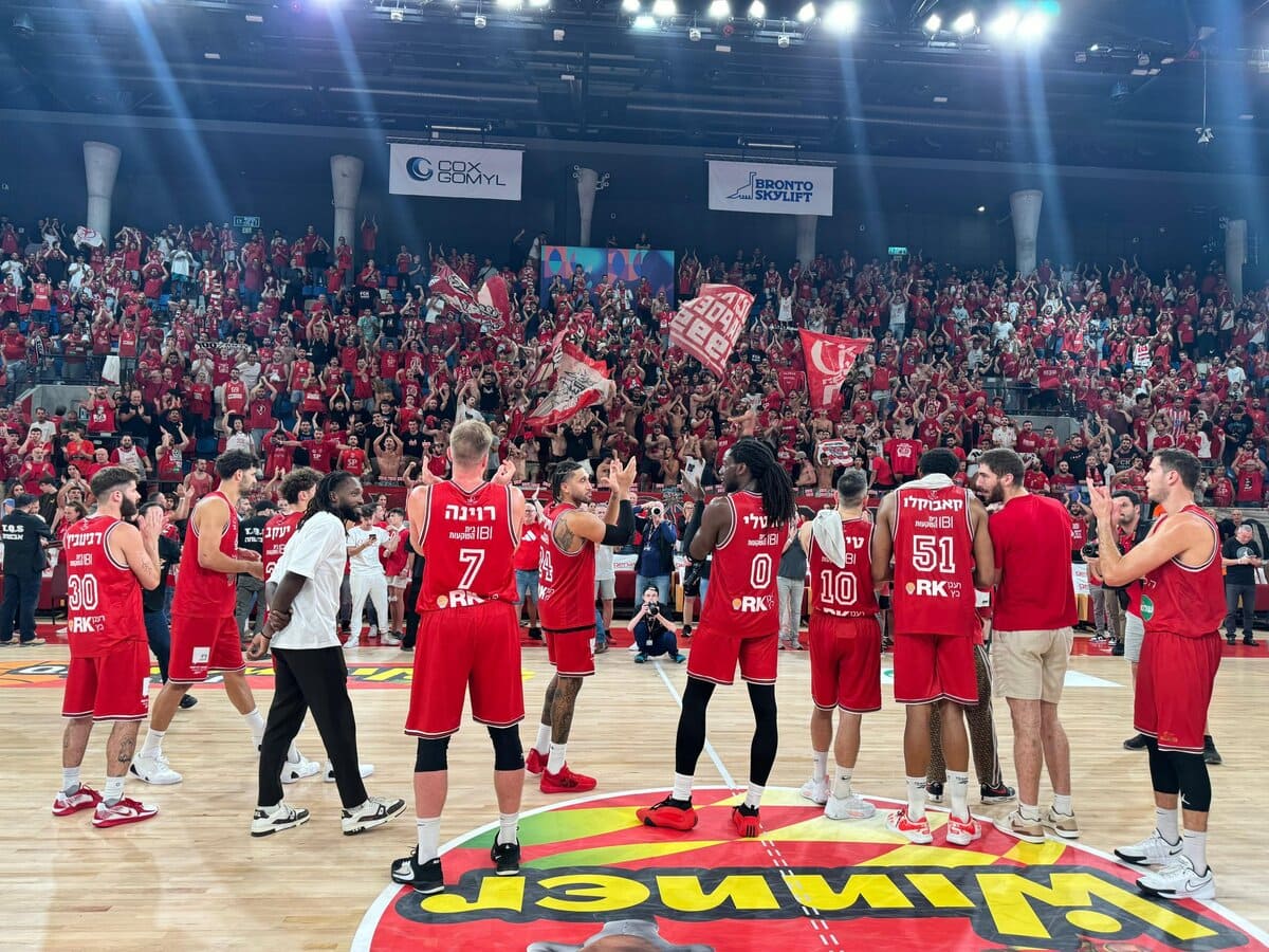 Un partido del Hapoel Tel Aviv en la presente temporada