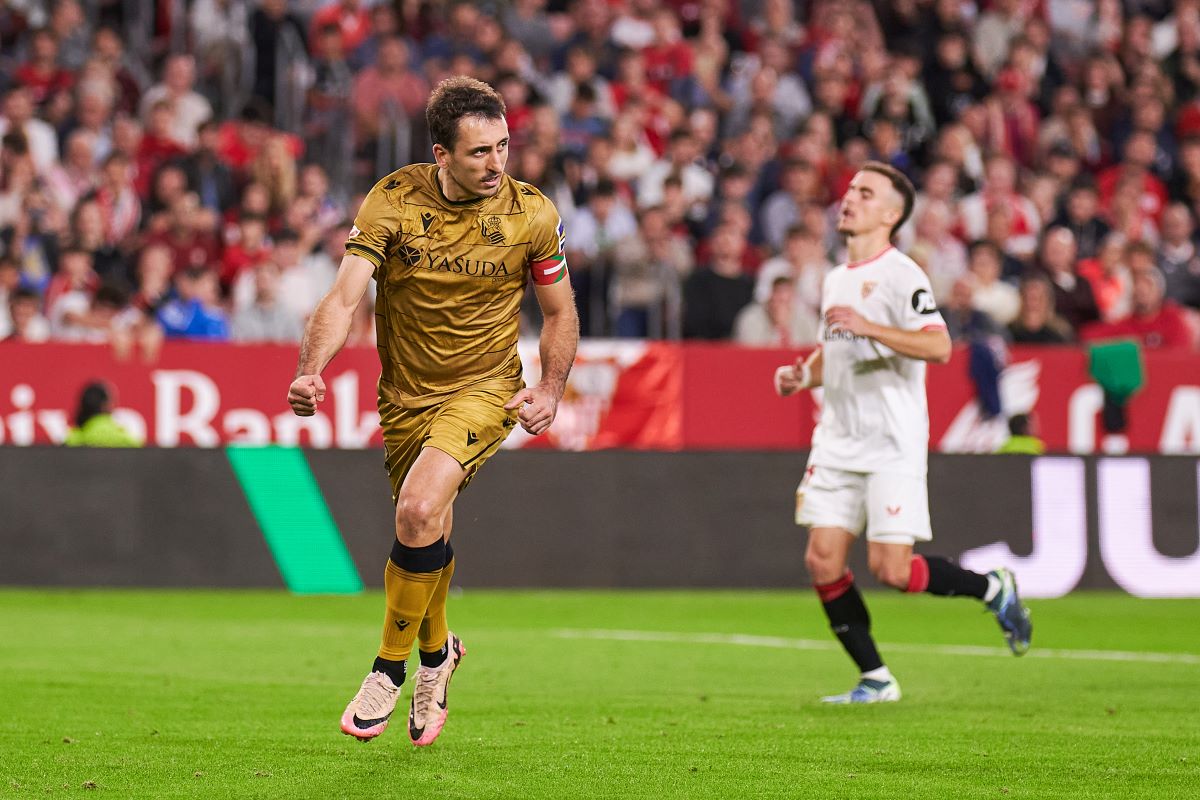 Gol de Oyarzabal en el Sevilla FC - Real Sociedad | Salvador López Medina para El MIRA