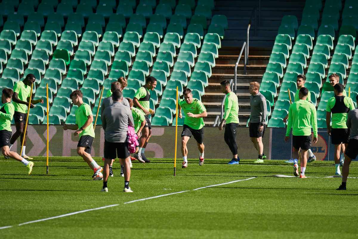 Entrenamiento del Real Betis previo al Celje | Salvador López Medina para El MIRA
