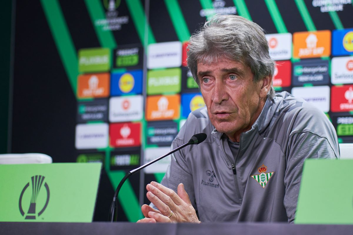 Manuel Pellegrini en la previa del partido ante el Celje en Conference League | Salvador López Medina para El MIRA