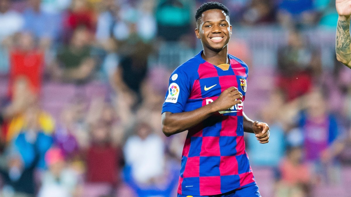 Ansu Fati comenzó a brillar con el primer equipo del FC Barcelona en la temporada 19/20 | FCB
