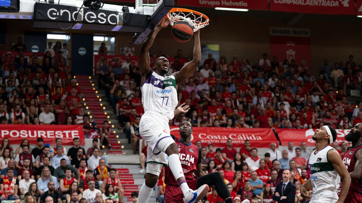 Yankuma Sima, jugador del Unicaja Baloncesto