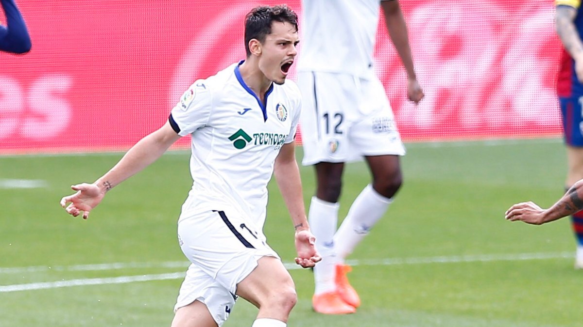 Enes Ünal celebra un gol anotado durante su etapa en el Getafe CF | @EnesUnal16