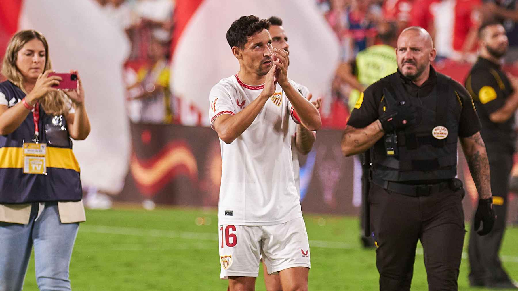 Jesús Navas en su último derbi entre Sevilla FC y Real Betis | Salvador López Medina para El MIRA