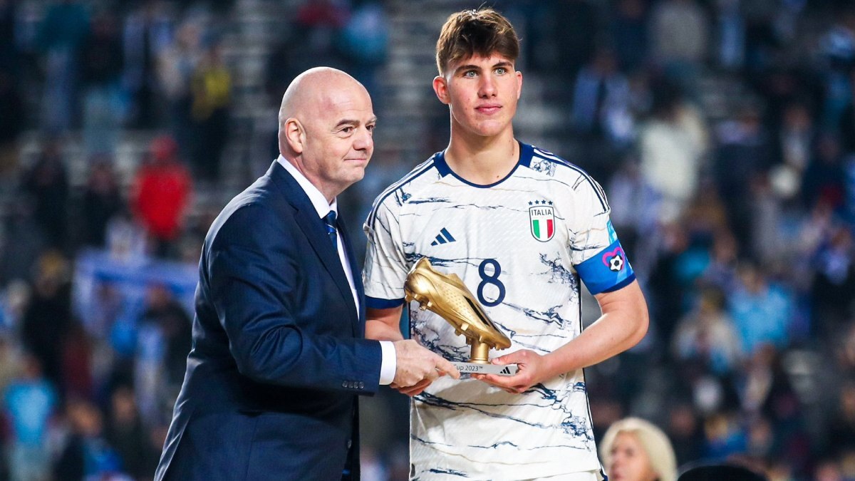 Cesare Casadei, Balón de Oro y Bota de Oro del pasado Mundial Sub 20 | CFC