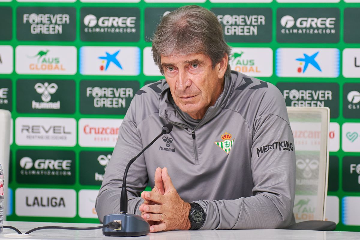 Manuel Pellegrini en la rueda de prensa previa al Valencia CF - Real Betis | Salvador López Medina para El MIRA