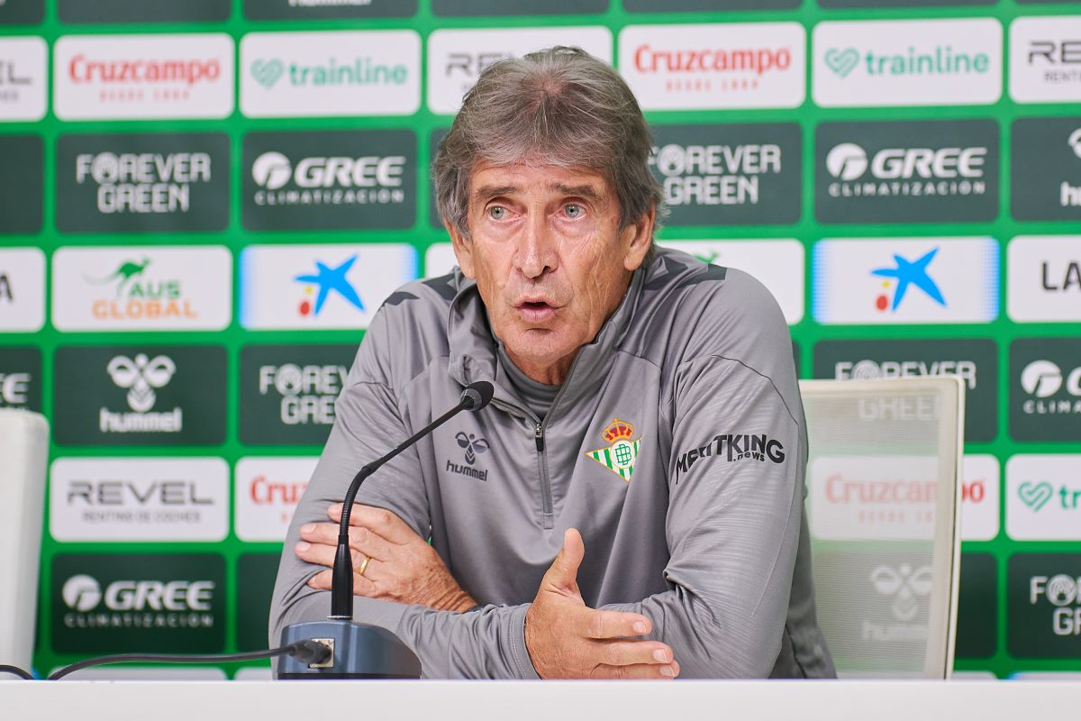 Manuel Pellegrini en la rueda de prensa previa al Valencia CF - Real Betis | Salvador López Medina para El MIRA