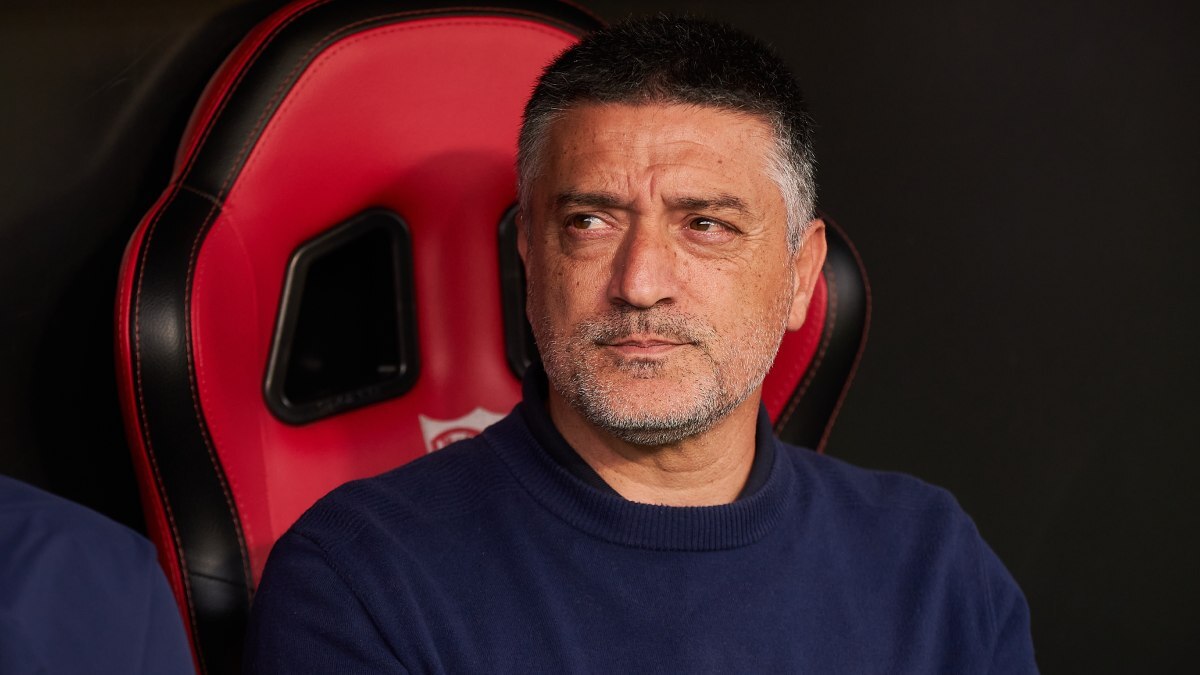 García Pimienta en el Sevilla FC - Rayo Vallecano | Salvador López Medina para El MIRA