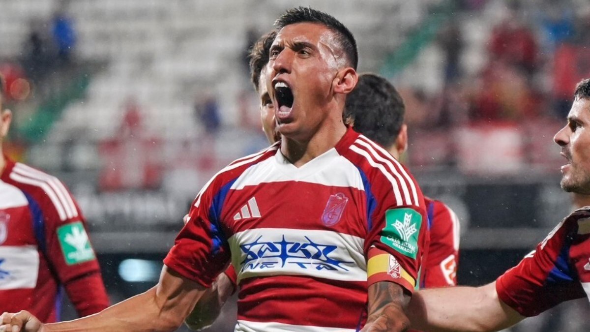 Myrto Uzuni celebra su gol anotado en el CD Castellón - Granada CF | GCF